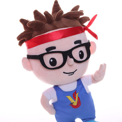 25cm Cartoon Basketball Boy Plush Anime Character Doll For Kids Gift
