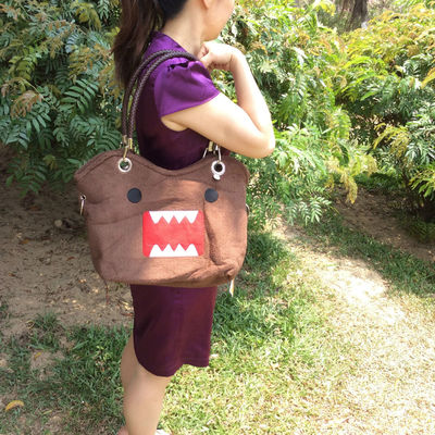 OEM Niestandardowa pluszowa torba na jedno ramię Fasionable Girls Fluffy Animal Backpacks