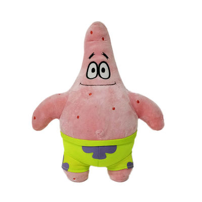 40cm Patrick Star Pluszowa poduszka ISO9001 Patrick Star Wypchana zabawka na urodziny dzieci