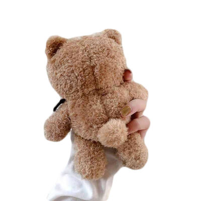 Pluszowy futerał ochronny na zestaw słuchawkowy Apple dla lalek Teddy Bear
