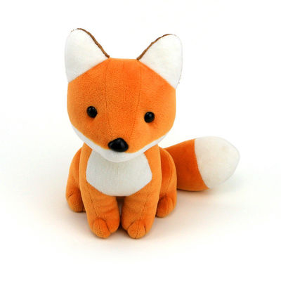 ISO Cute Fox wypchane zwierzę pluszowe zabawki wyposażenie domu dekoracja prezenty dla dzieci