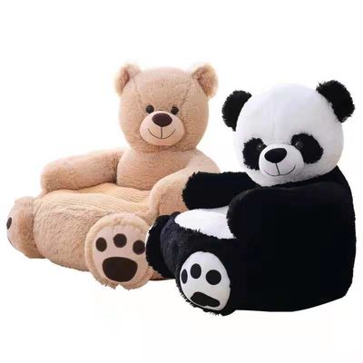 60cm Cute Cartoon Kids Pluszowe Krzesła Chłopiec Dziewczyna Przedszkole Dziecko Wypchane Zwierzę Krzesło
