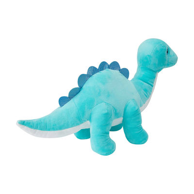 Bez deformacji Kawaii Blue Dinozaur Wypchana zabawka OEM ODM