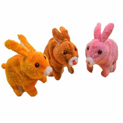 20cm Rdzeń silnika elektrycznego Walking Sound Bunny Pluszowa zabawka