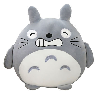 ISO9001 Oddychająca poduszka z bawełny PP Totoro Pluszowa poduszka