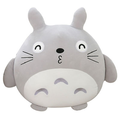 ISO9001 Oddychająca poduszka z bawełny PP Totoro Pluszowa poduszka
