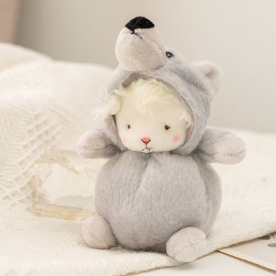 EN71 Wygodna owca unisex 15 cm Mała wypchana owca
