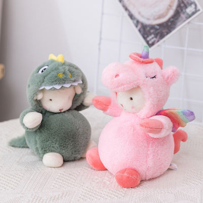EN71 Wygodna owca unisex 15 cm Mała wypchana owca