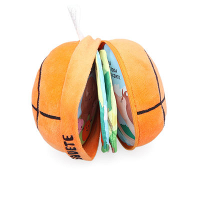 ODM Not Torn Plush Ball Book z zamknięciem na zamek błyskawiczny