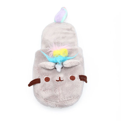 Niealergiczne krótkie pluszowe kapcie domowe ODM dla dorosłych