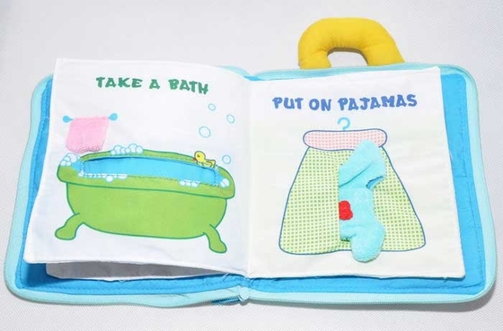 Pluszowe książki do wczesnej edukacji 3D 20x25cm dla dziecka