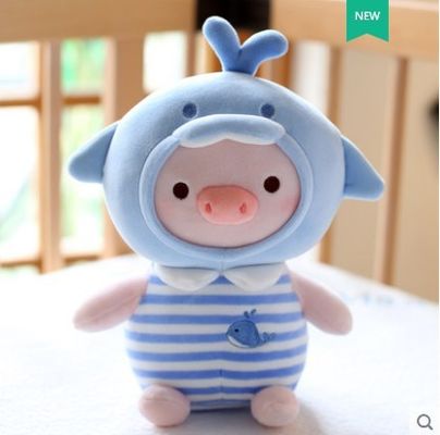 Kawaii Cartoon Pig Pluszowe zabawki z wypełnieniem z bawełny PP