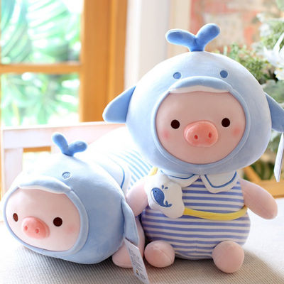 Kawaii Cartoon Pig Pluszowe zabawki z wypełnieniem z bawełny PP