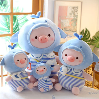 Kawaii Cartoon Pig Pluszowe zabawki z wypełnieniem z bawełny PP
