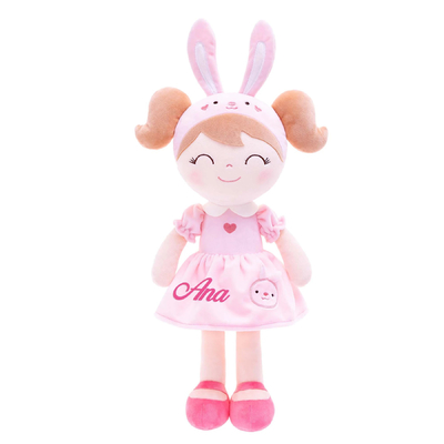 Urocza dziewczyna Dressing Anime pluszowe zabawki PP Cotton Filler 25cm na prezenty